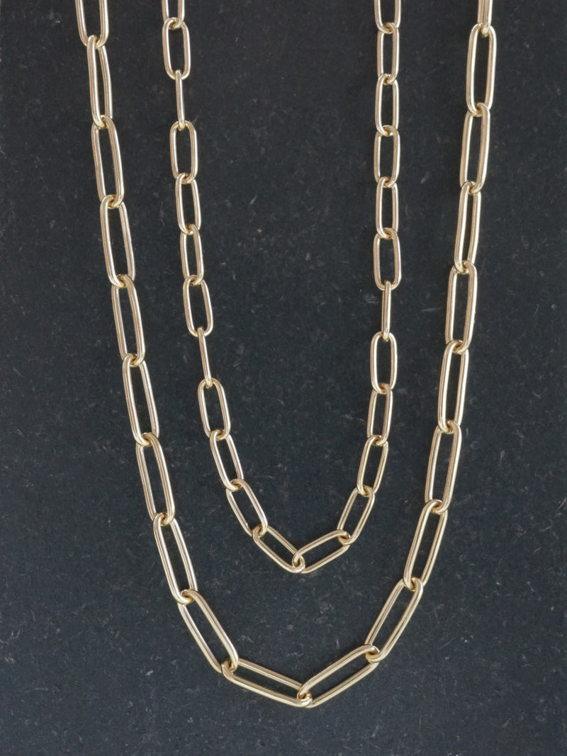 Shown: Outer chain is the Large version, the inner chain is the Small version. 